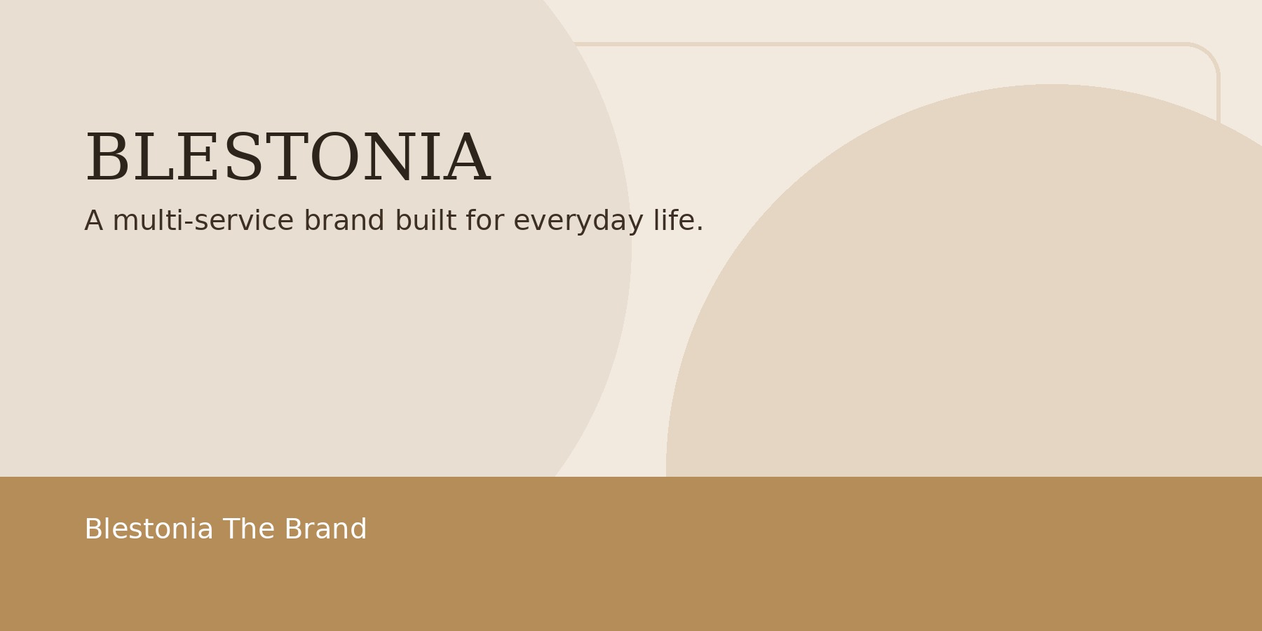 Blestonia The Brand overview